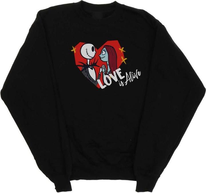 Disney The Nightmare Before Christmas Love Is Alive Sweatshirt (S)