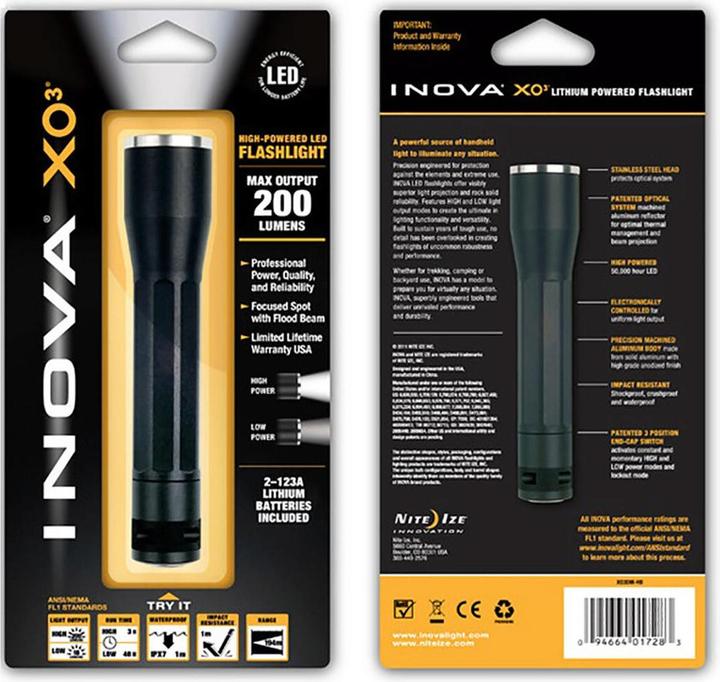 Produktbild Nite Ize Taschenlampe XO3 (200 lm)