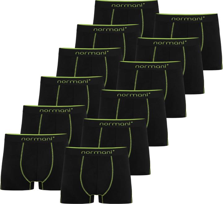 Normani 12 x Herren Baumwoll-Boxershorts
