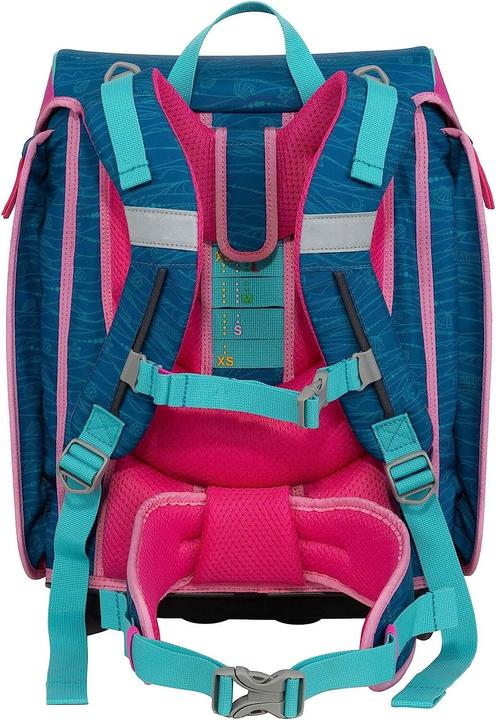 Produktbild Derdiedas ErgoFlex Max Schulrucksack Set Karibik (22 l)