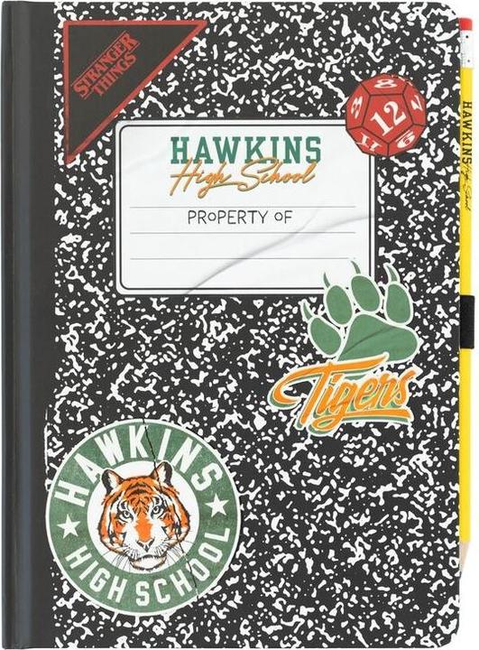 Produktbild Stranger Things A5 premium notebook (A5, Speziallineatur, Harter Einband)