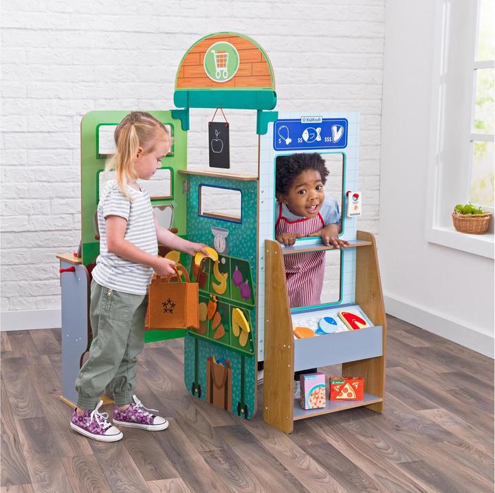Produktbild KidKraft Let's Pretend™ Lebensmittelladen zum Aufklappen