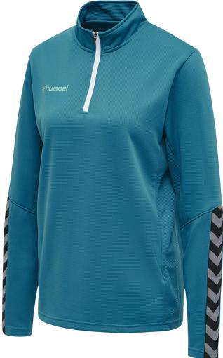 Actual product image hummel Authentic Half Zip Sweatshirt Woman (XS)