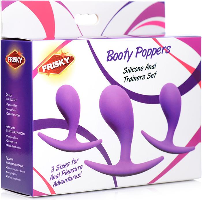 Produktbild Shots Booty Poppers Silicone Anal Trainer Set