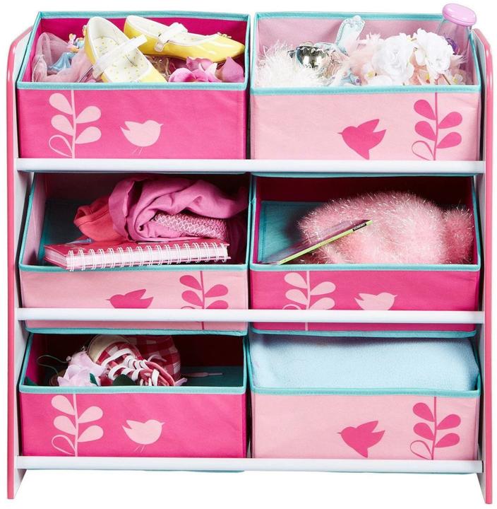 Actual product image Worlds Apart World Apart storage shelf flowers and birds