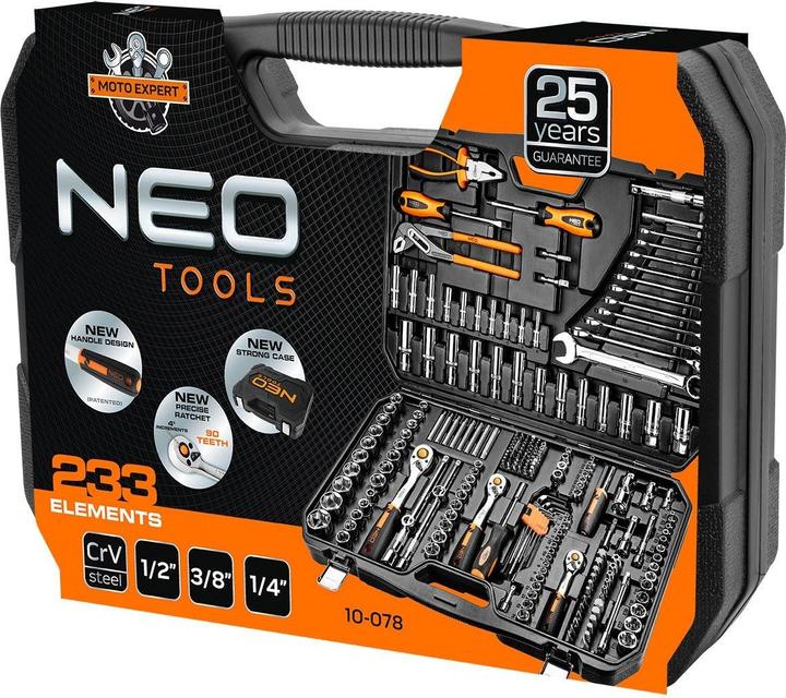 Produktbild Neo Handwerkzeugset (233 Teile)