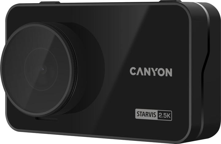 Produktbild Canyon DVR25GPS, 3.0&amp#039&amp#039 IPS (640x360), touch screen, WQHD 2.5K 2560x1440@60fps, NTK96670, 5 (GPS-Empfänger, Eingebaute Anzeige, WLAN, 2.5K)