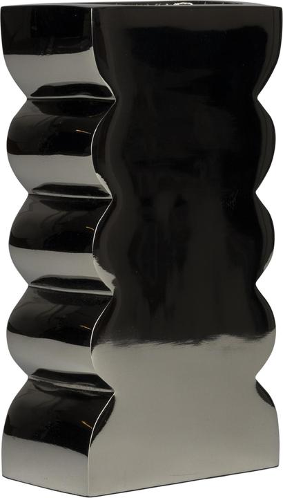 Actual product image Zuiver Vase Curves S Shiny Silver (1 x, 11 x 6 cm)