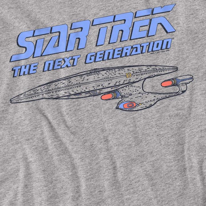 Immagine prodotto The Next Generation Maglietta Effetto invecchiato Adulto Unisex (XL)