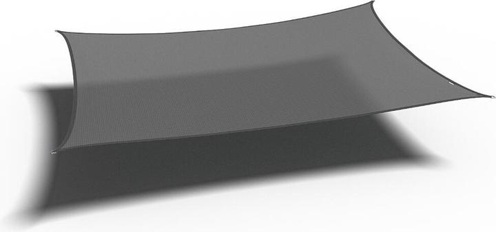 Produktbild Platinum Coolfit Sonnensegel rechteckig, grau Bezug aus 285g/m² Polyethylen (HDPE), 300x500 cm (300 x 500 cm)