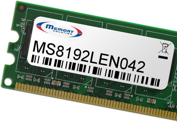 Produktbild Memorysolution 8GB Lenovo ThinkCentre M720t, M720 Tower, M720 SFF (1 x 8GB)