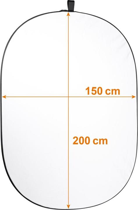 Productafbeelding Walimex Opvouwbare achtergrond (140 cm, 195 cm)
