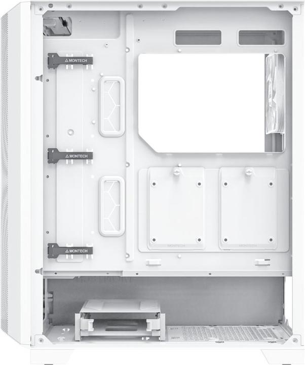 Actual product image Montech SKY ONE Lite, Midi Tower, Tempered Glass - white (Mini-ITX, mATX, ATX)
