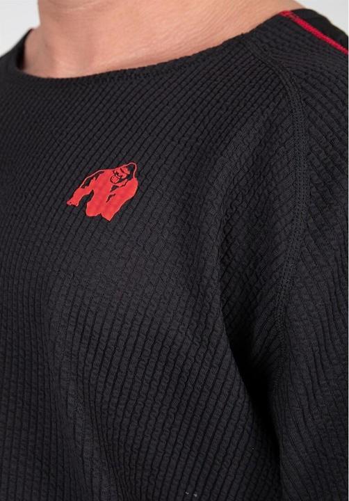 Immagine prodotto Gorilla Wear Top da allenamento Buffalo Old School Nero/Rosso (S, M)