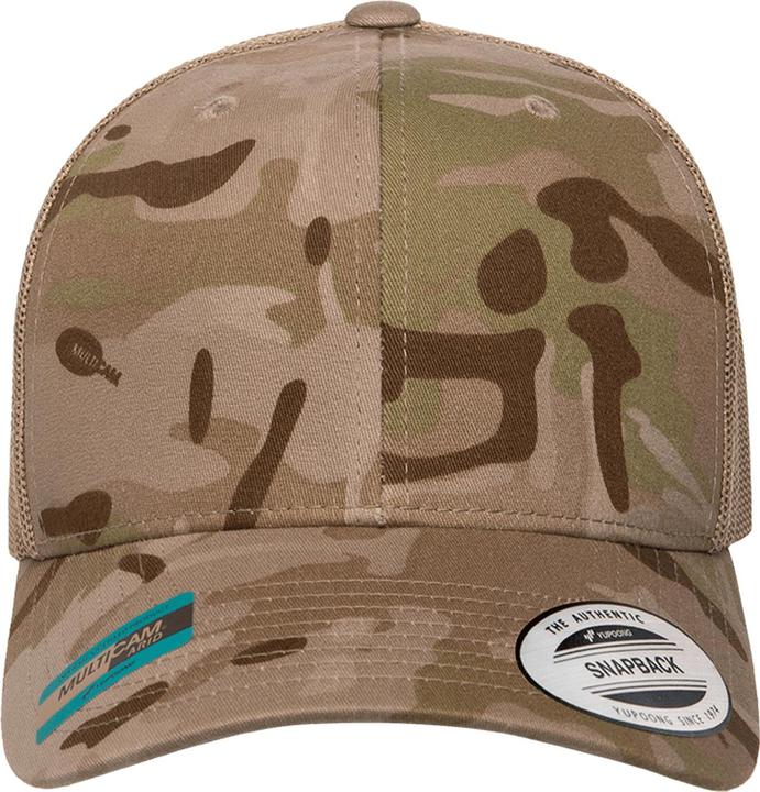 Produktbild Flexfit Multicam Retro Trucker Kappe (One Size)