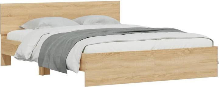 VidaXL Bettgestell mit Kopfteil (160 x 200 cm)