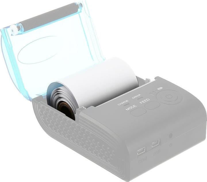 Actual product image Werkstein Thermo Papier Additions Kassenrollen für Bon Drucker 10er Set 57mmx30mm