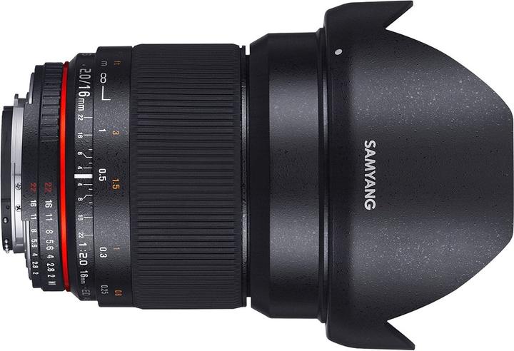 Produktbild Samyang 16mm f/2 ED AS UMC CS - Nikon F (Nikon DX, Nikon F, APS-C / DX)