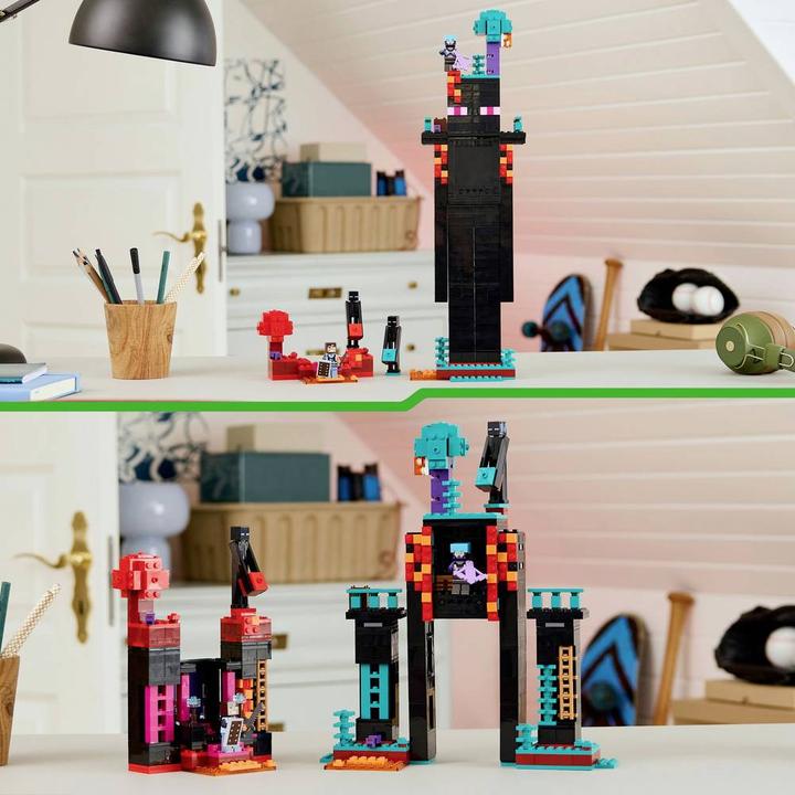 Actual product image LEGO 21279 ® MINECRAFT Der Enderman-Turm (21279, LEGO Minecraft)