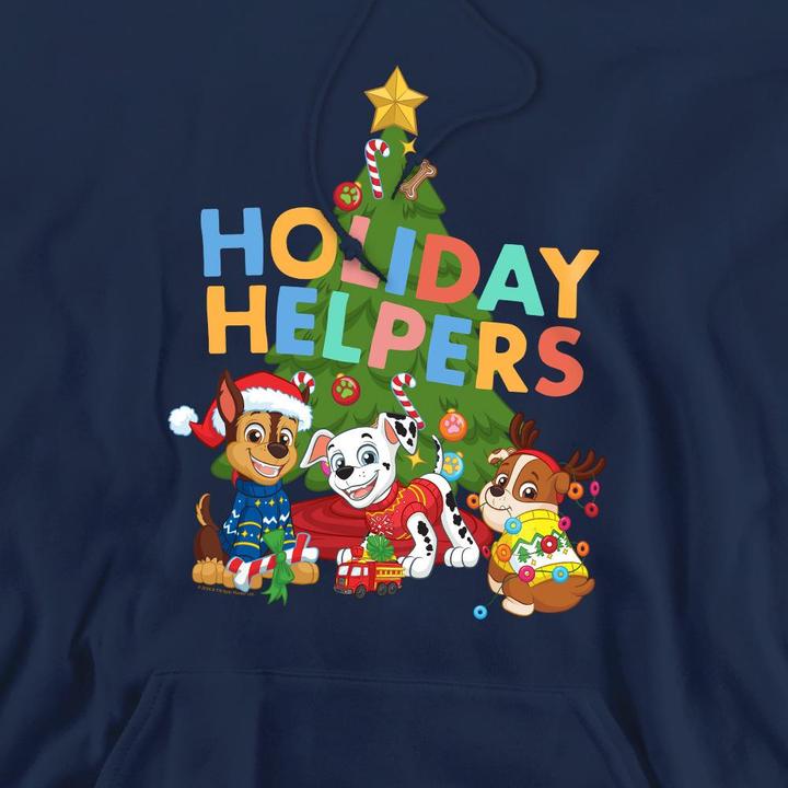 Immagine prodotto Paw Patrol Holiday Helpers Felpa con Cappuccio Natale Uomo (XL)