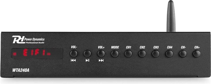 Produktbild Stereo versterker audio - Power Dynamics WT240A - Hifi versterker met Bluetooth en wifi - 80W (Verstärker)