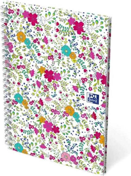 Actual product image Oxford FORME FLORAL - spiral book (B5, Lined, Hardcover)