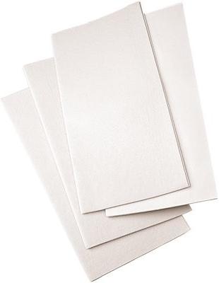 Hapla Merino Wool Felt semi-soft hypoallergen 45 x 22.5 x 5 mm 4 Stk weiss (Druckentlastung)