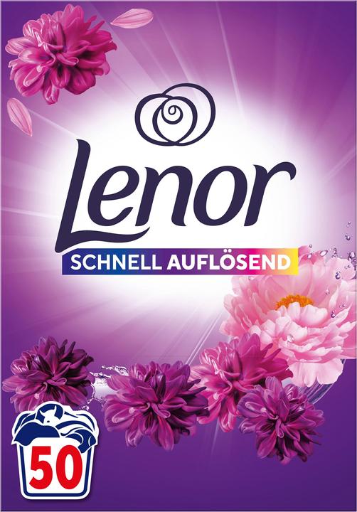 Produktbild Lenor Amethyst Blütentraum (50 Waschgänge, Waschpulver)
