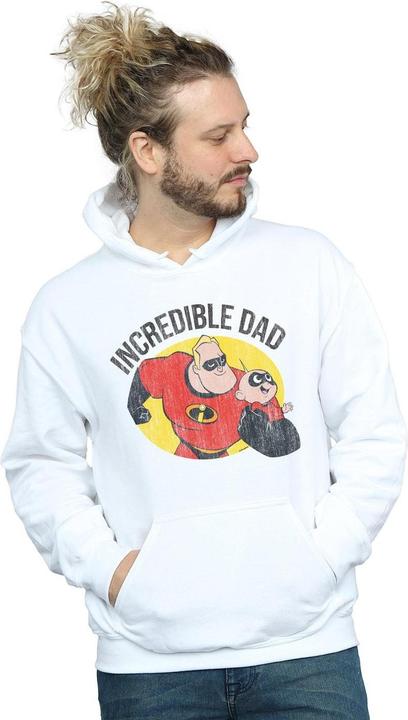 Immagine prodotto Disney The Incredibles Bob Parr Incredible Dad Felpa con Cappuccio Uomo (4XL)
