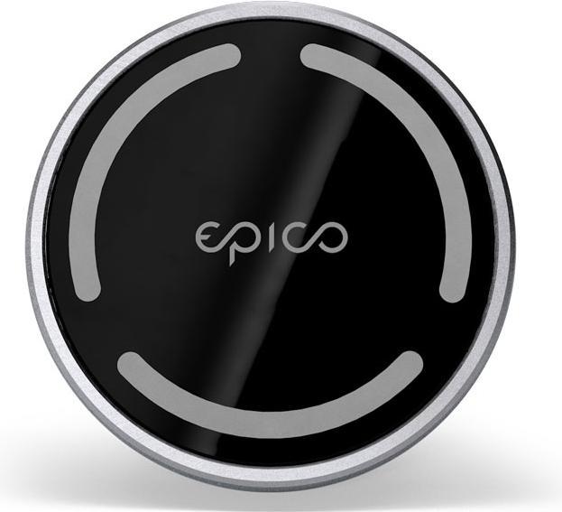 Actual product image Epico Magnetic Wireless Car Charger (MagSafe compatible) 15W/10W/7.5W + 18W QC (USB-C)
