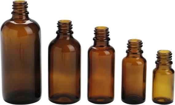 You Nails Glasflasche ohne Schraubverschluss 100 ml braun