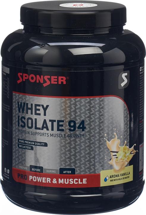 Sponser Whey Isolate 94 (Vanille, 1 Stk., 850 g)