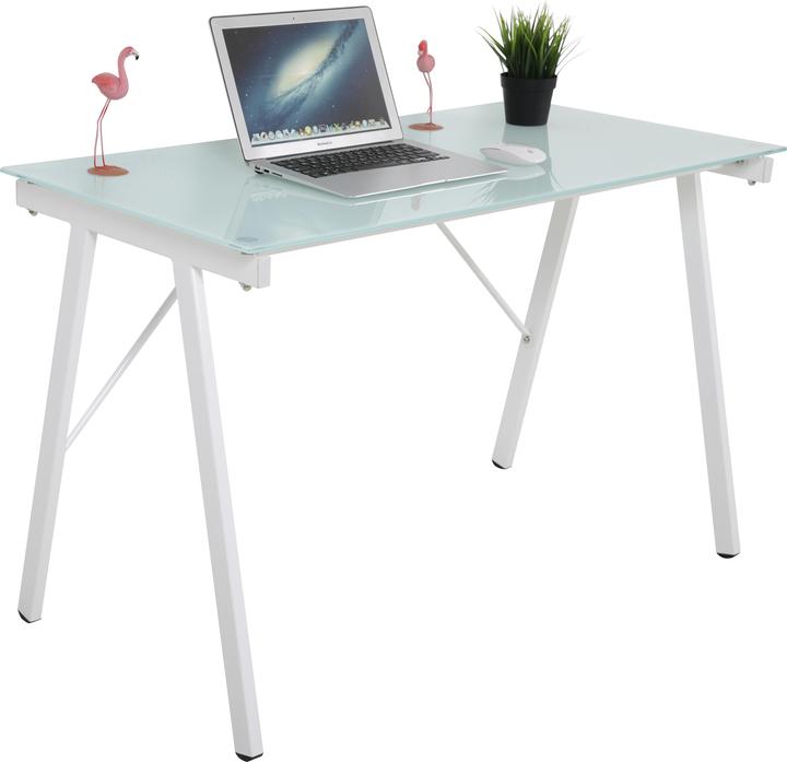 Image du produit Möbilia Bureau s blanc (113 x 73 x 58 cm)