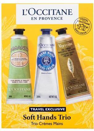 Produktbild L'Occitane Soft Hands Trio (90 ml)