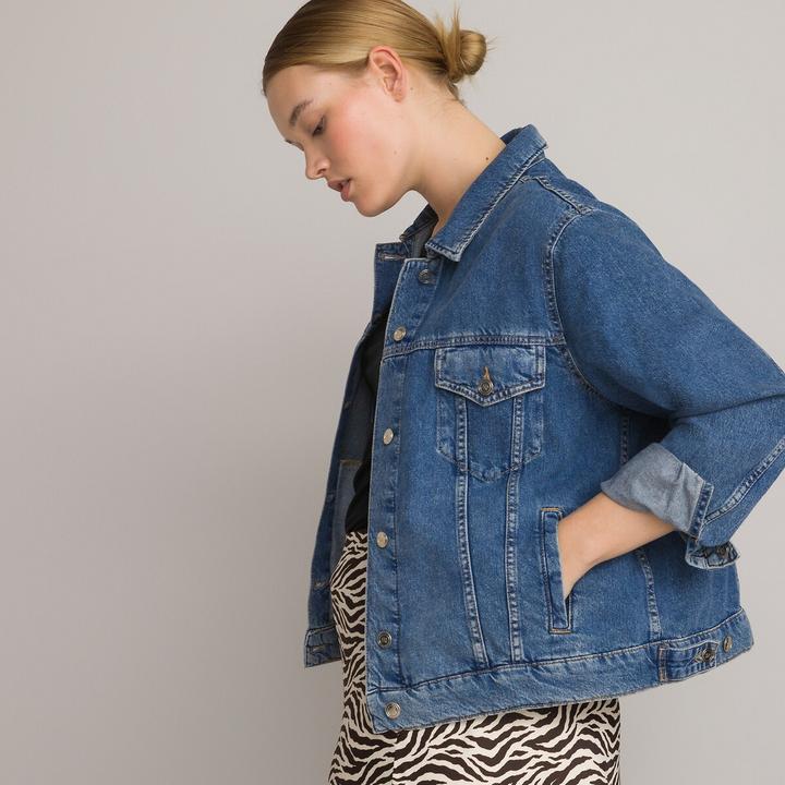 Actual product image La Redoute Collections Signature denim jacket (36)