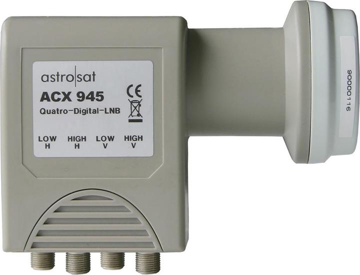 Produktbild Astro Sat Aktionspaket Ab aufs Dach 1 (Parabolantenne, 39.53 dB, DVB-S / -S2)