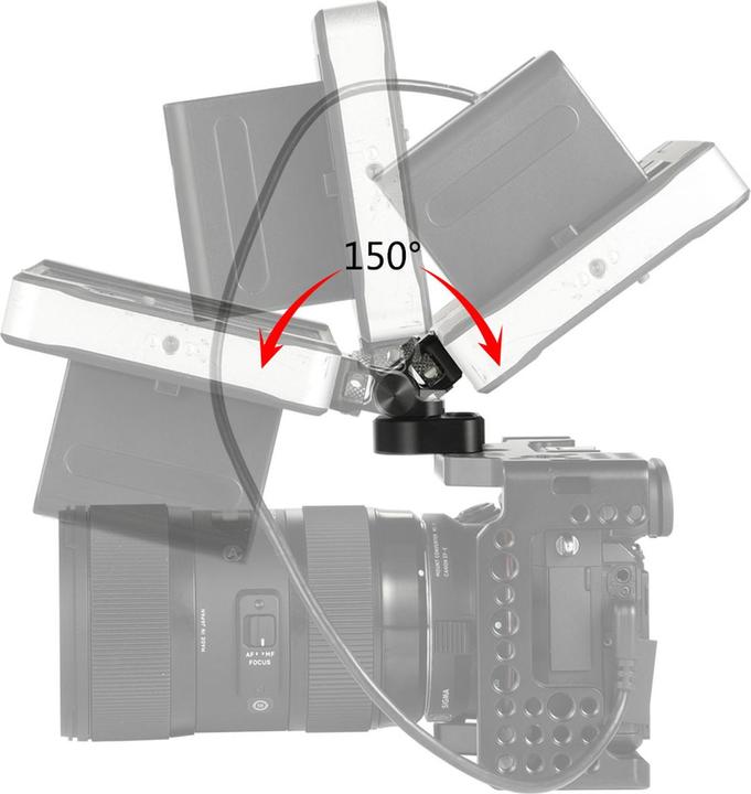 Immagine prodotto SmallRig Supporto per monitor girevole e inclinabile (Accessori per monitor)