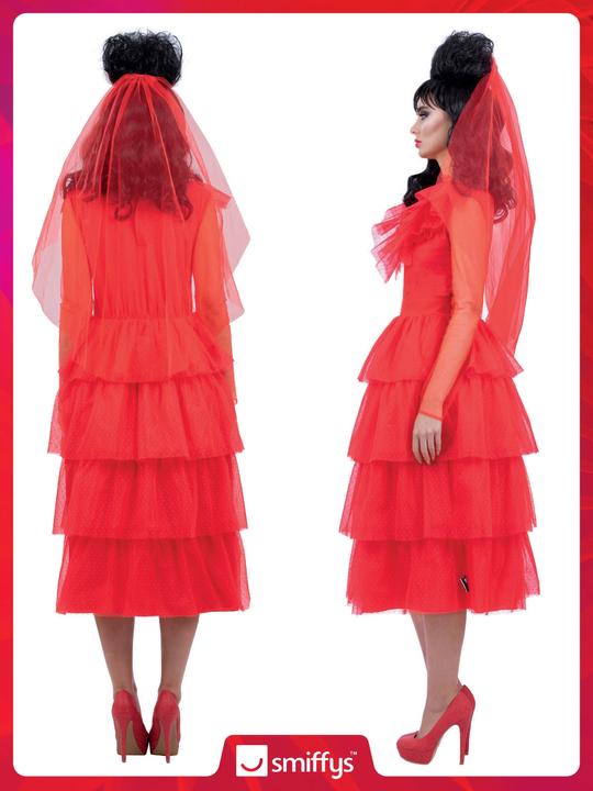 Actual product image Smiffys Beetlejuice Lydia Braut Kostüm (M)