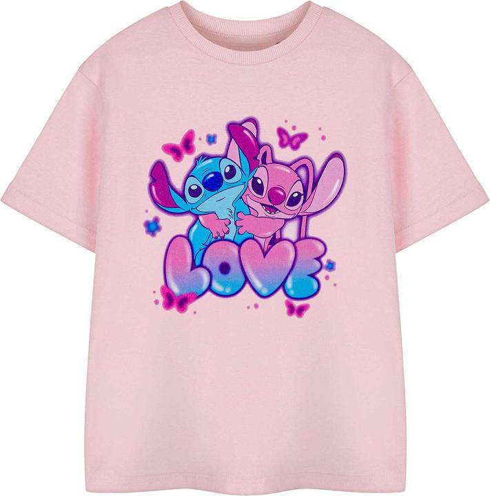 Lilo & Stitch Love TShirt Mädchen kurzärmlig