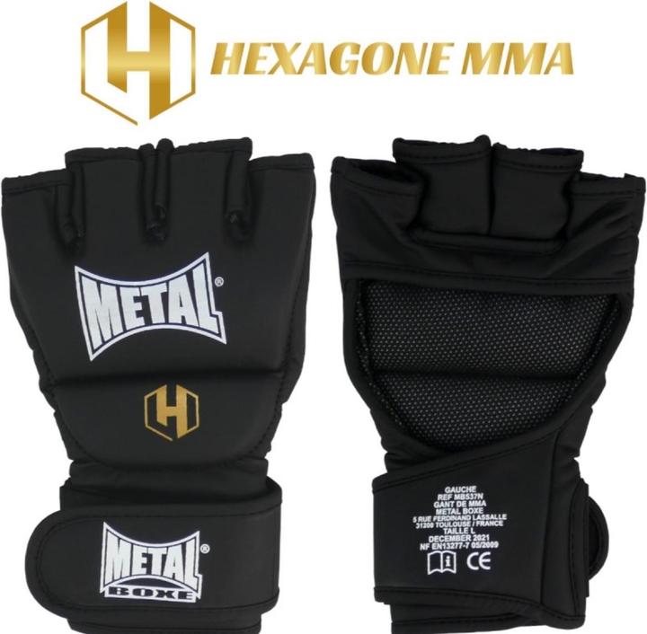 Produktbild MetalBoxe MMA-Handschuhe Octoplus Hexagone (XS)