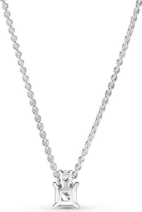 Pandora Halskette Funkelnde Rund & Eckig (Sterling Silber 925, 45 cm)