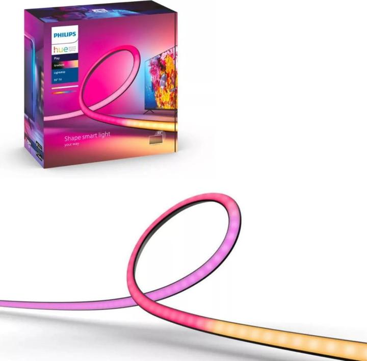 Image du produit Philips Hue Play Gradient Lightstrip 55" (RGBW, 216.50 cm, Intérieur)