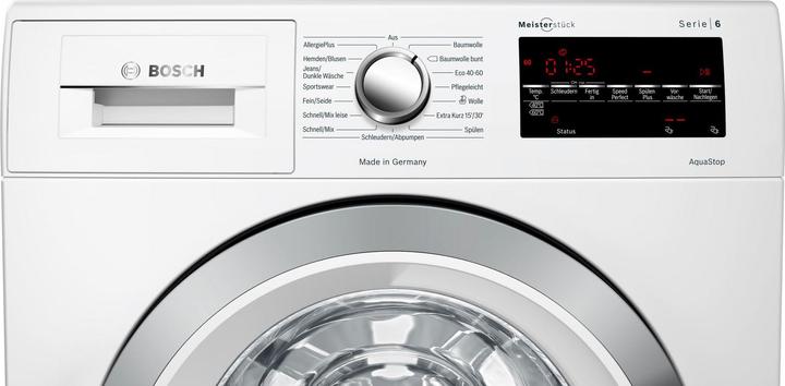 Produktbild Bosch Hausgeräte WAG28492 Serie | 6 Waschmaschine Frontlader 8 kg 1400 U/min (8 kg, Links)