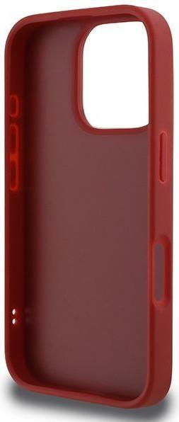 Image du produit Karl Lagerfeld KLHCP16LPQDSMGR iPhone 16 Pro 6.3" czerwony/red hardcase Quilted Signature (Apple iPhone 16 Pro)
