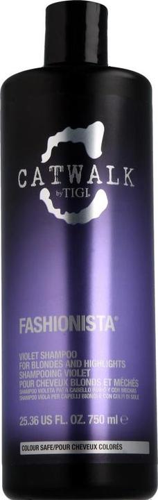 Produktbild Tigi Catwalk Icon - Fashionista Violet Shampoo (750 ml, Flüssiges Shampoo)