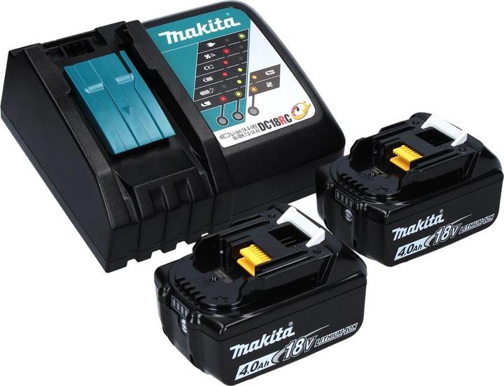 Immagine prodotto Makita DUB 363 RM2V Soffiatore / aspirafoglie a batteria 36 V ( 2x 18 V ) Brushless + set di aspirazione + (Batteria ricaricabile, Aspiratore e soffiatore)