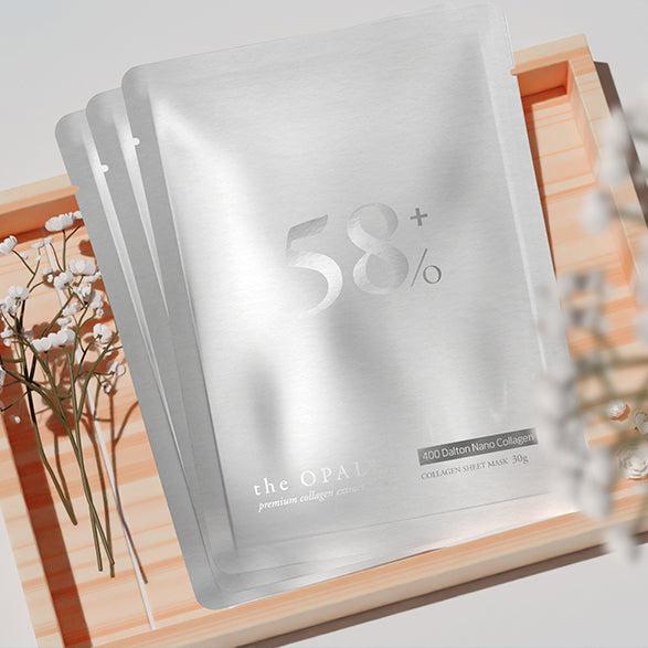 Actual product image The Opal % Collagen Mask Pack 58%