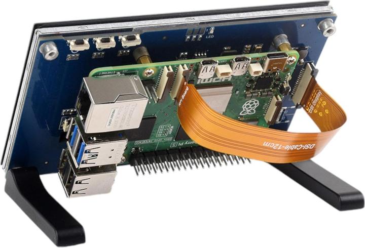 Produktbild WaveShare 5inch Capacitive Touch Display für Raspberry Pi DSI Interface 1024x600