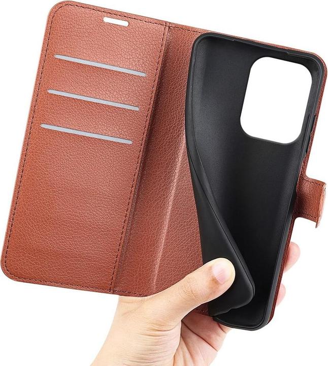 Actual product image Cover-Discount OPPO Reno13 - Leder Etui Hülle (Oppo Reno 5G)
