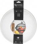 Actual product image Kinvara fruit bowl grill lid white